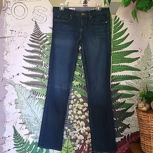 Gap 1969 Real Straight Mid rise jeans. Size 27
